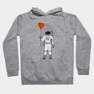 Astronaut love loving astronaut galaxy stars star paradise Hoodie